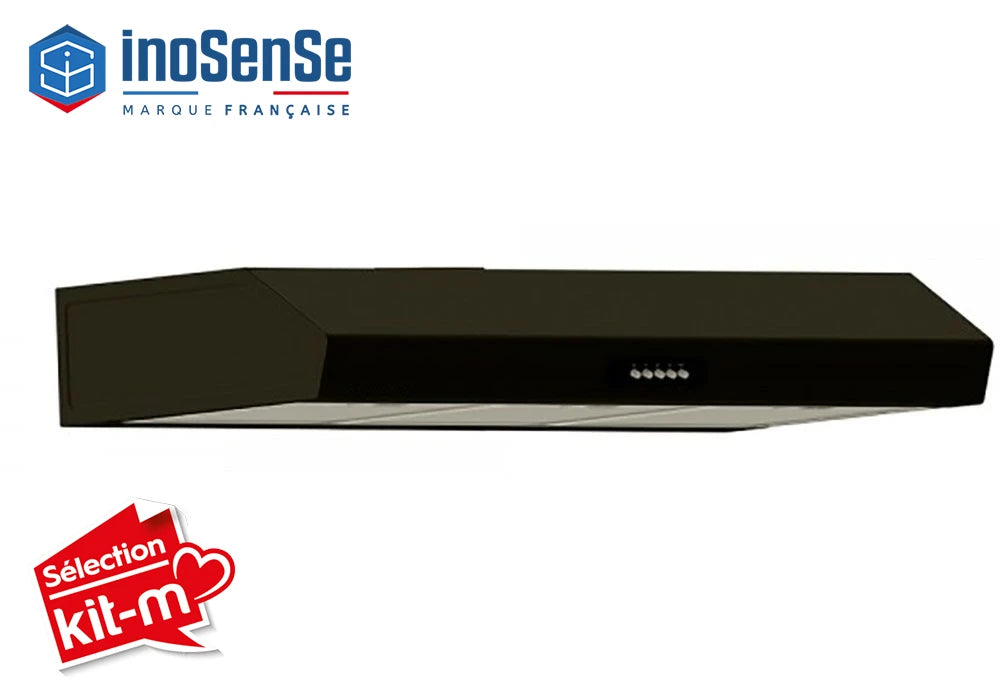 HOTTE 90CM DK9-641S SLIM NOIR VENEZIA