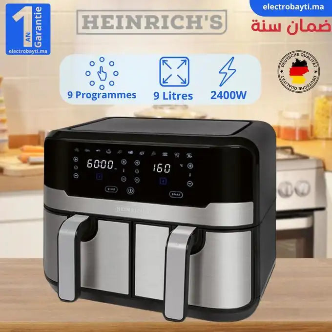 HEINRICH'S FRITEUSE DOUBLE HFR8214