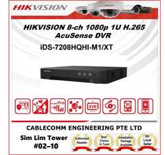 HIKVISION 8-CH 1080P 1U H.265 ACUSENSE