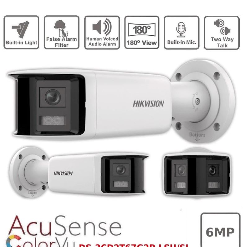 HIKVISION 6 MP COLORVU WITH SMART