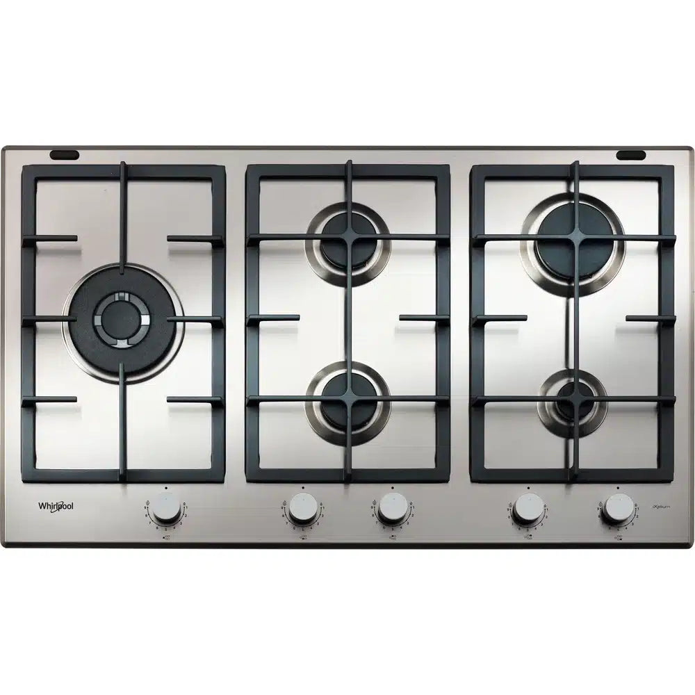 WHIRPOOL PLAQUE 5 FEU 90CM IXELIUM GMAL95221XL