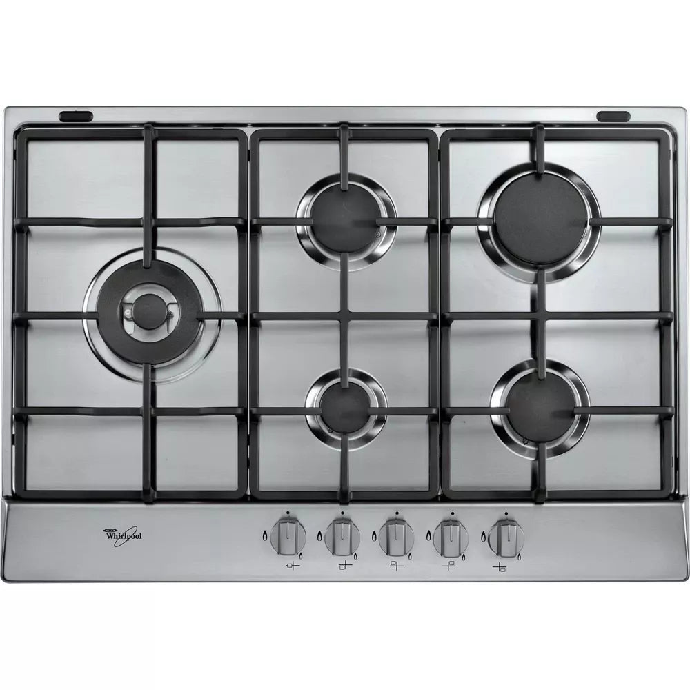 WHIRPOOL PLAQUE 5 FEU INOX 70CM TGM750/IX