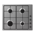 CANDY PLAQUE DE CUISSON 4 FEU INOX CHW6LBX/4U2