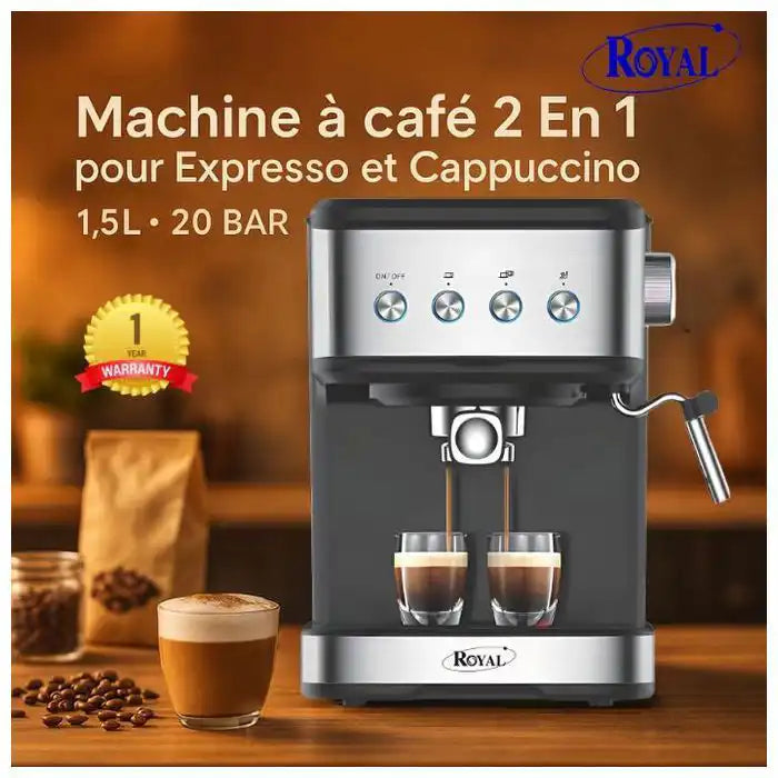 ROYAL MACHINE A CAFEE CM850FE-GS
