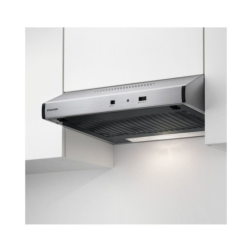 HOTTE ARTHUR MARTIN SOUS MEUBLE 90CM INOX