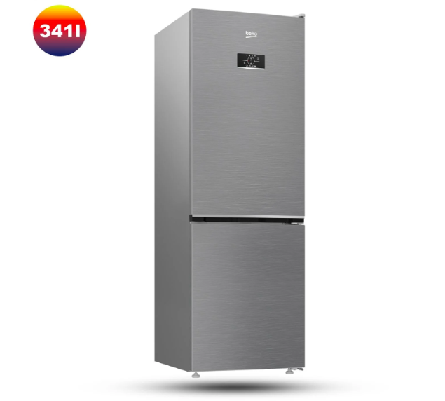COMBINE BEKO  341L  2 PORTES INOX NO FROST
