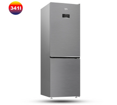 COMBINE BEKO  341L  2 PORTES INOX NO FROST