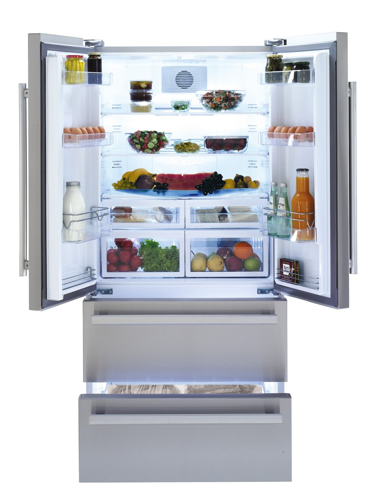 FRENCH DOOR SIDE BY SIDE BEKO 590L DARK INOX