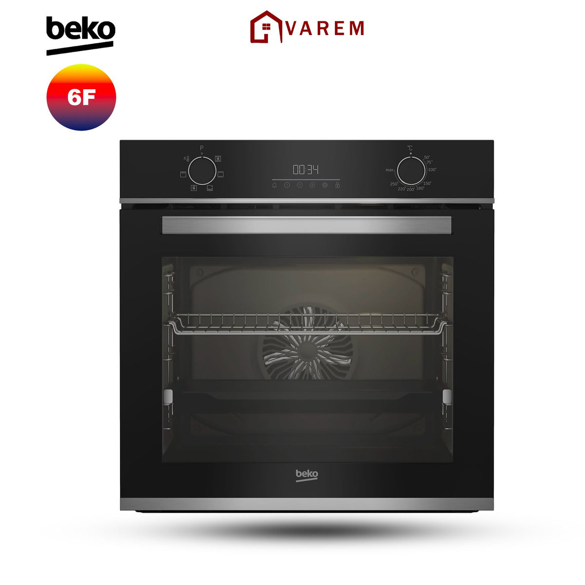 FOUR ENCASTRABLE BEKO 9 FONCTIONS INOX