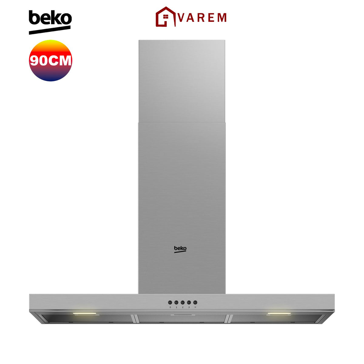 HOTTE BEKO DECORATIVE 90CM INOX