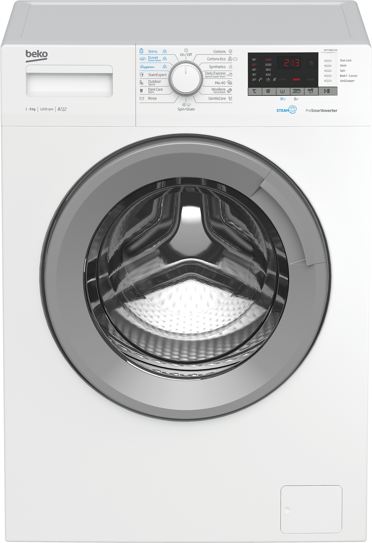 MACHINE A LAVER BEKO 9 KG 1400Trs INOX