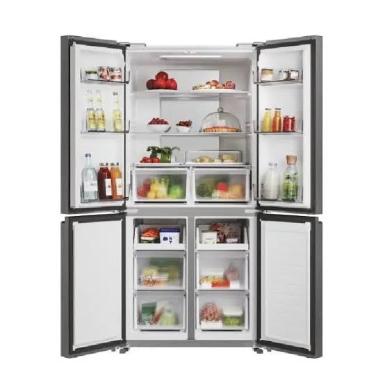 REF CANDY SIDEBYSIDE 4 PORTES FRENCH SILVER