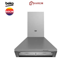 HOTTE BEKO PYRAMIDE DECORATIVE 60CM INOX