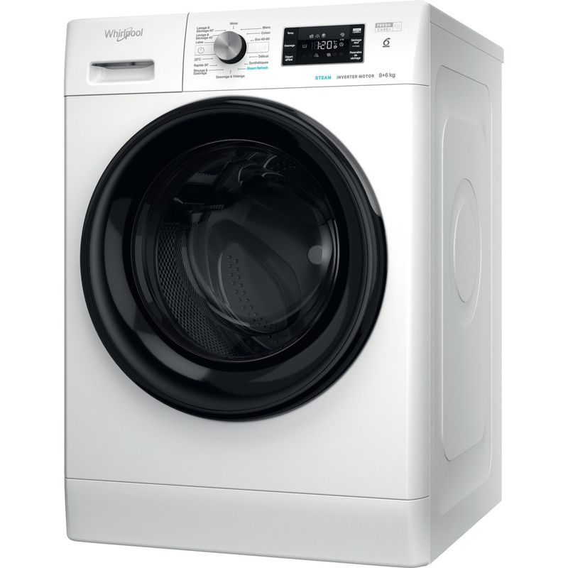 Lave-linge séchant Whirlpool 8/4kg
