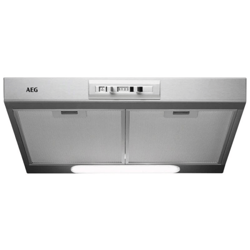 HOTTE AEG 60CM SOUS MEUBLE INOX