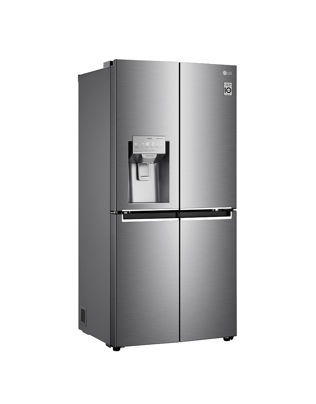 REF LG 2 PORTES 506L NET AVEC AFFICH GRIS