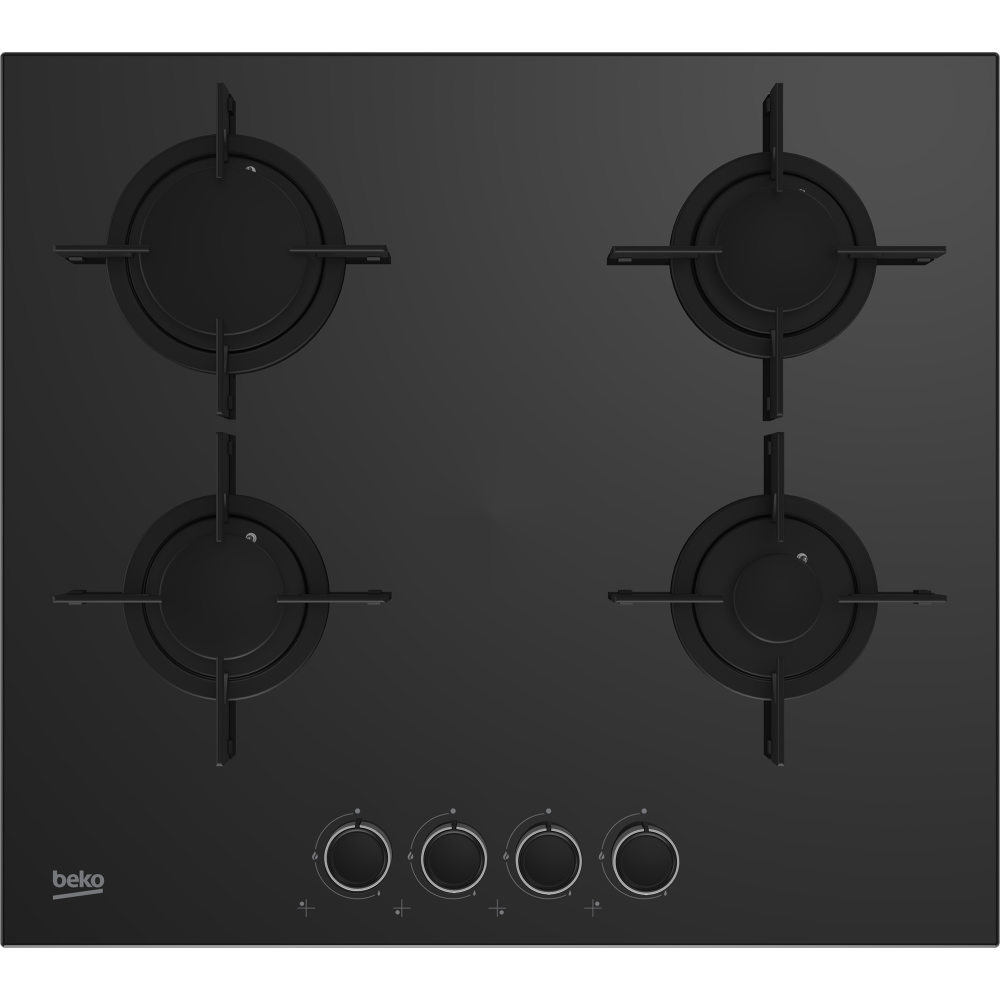 PLAQUE DE CUISSON BEKO 4 FEUX 60CM BLACK