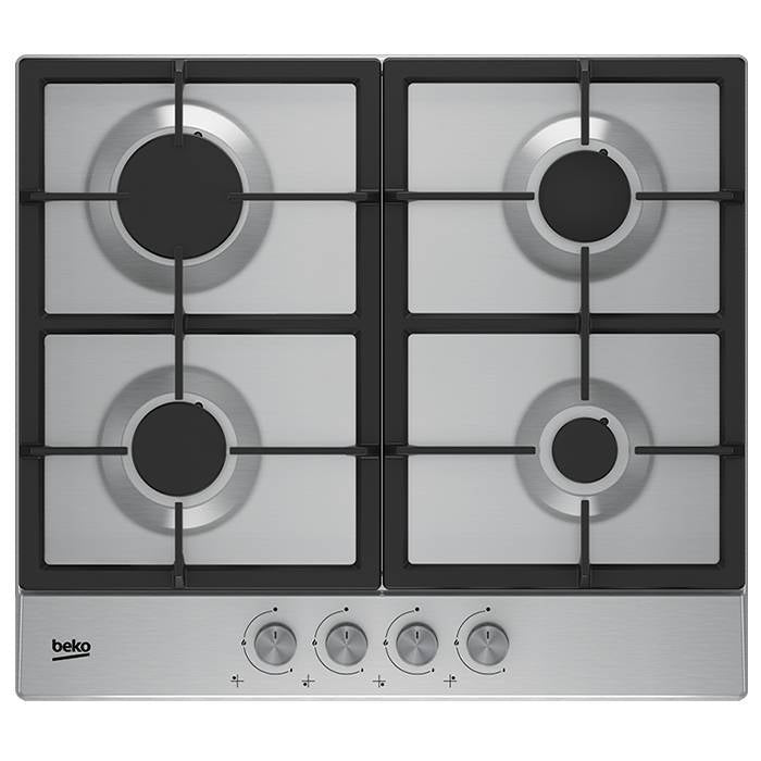 PLAQUE DE CUISSON BEKO 4 FEUX 60CM EN VERRE FONTES