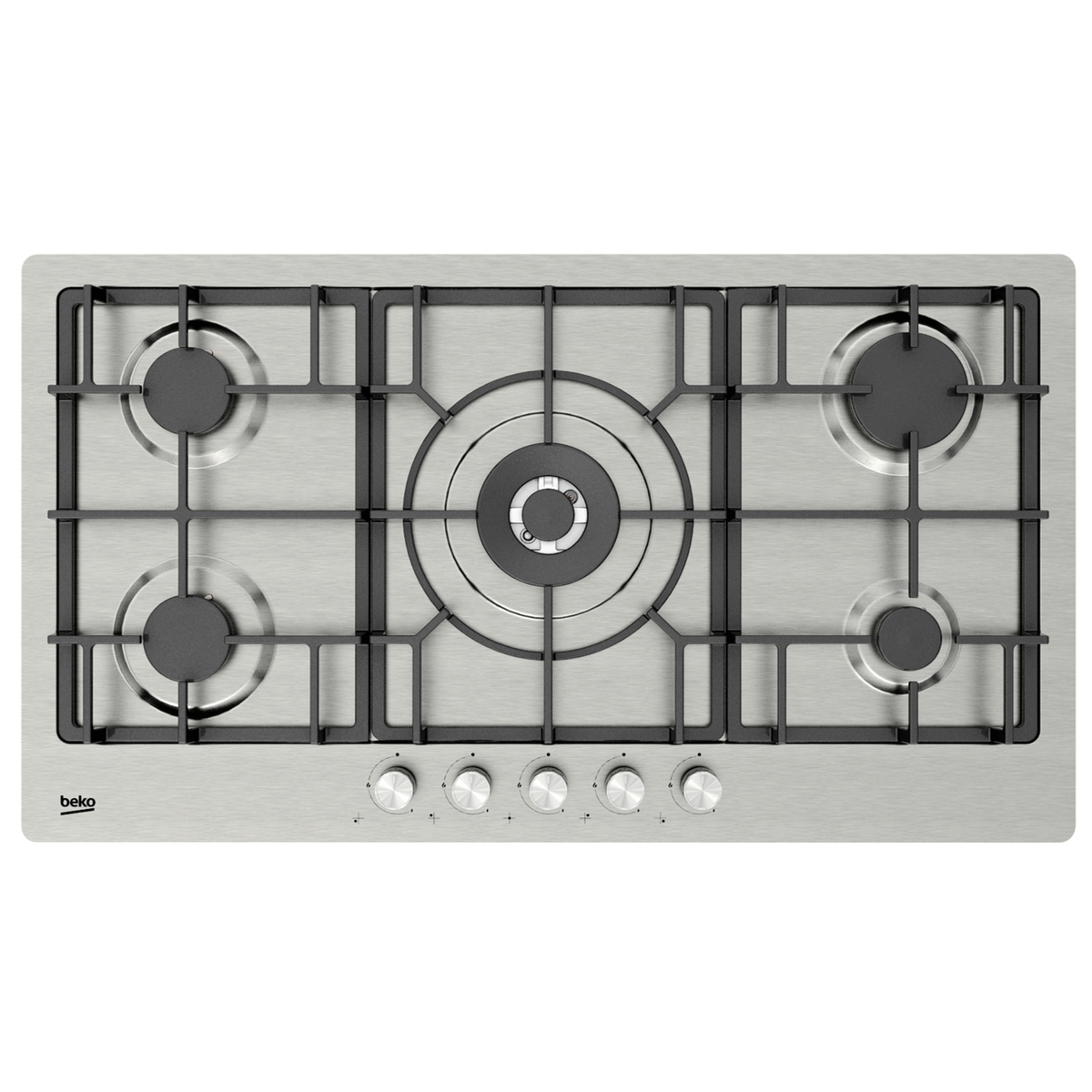 PLAQUE DE CUISSON BEKO 5 FEUX 75CM BLACK