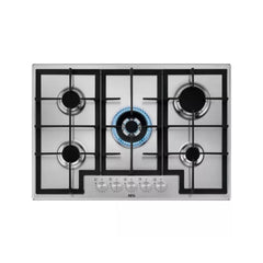PLAQUE AEG 5F 75CM EN FONTE FLAMELIGHT VERRE NOIR
