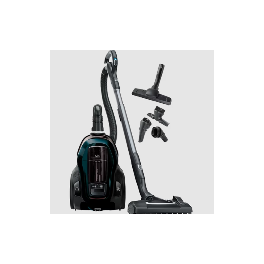 ASPIRATEUR AEG SANS SAC, 1.6L, 650W, SPACE TEAL METALLIC