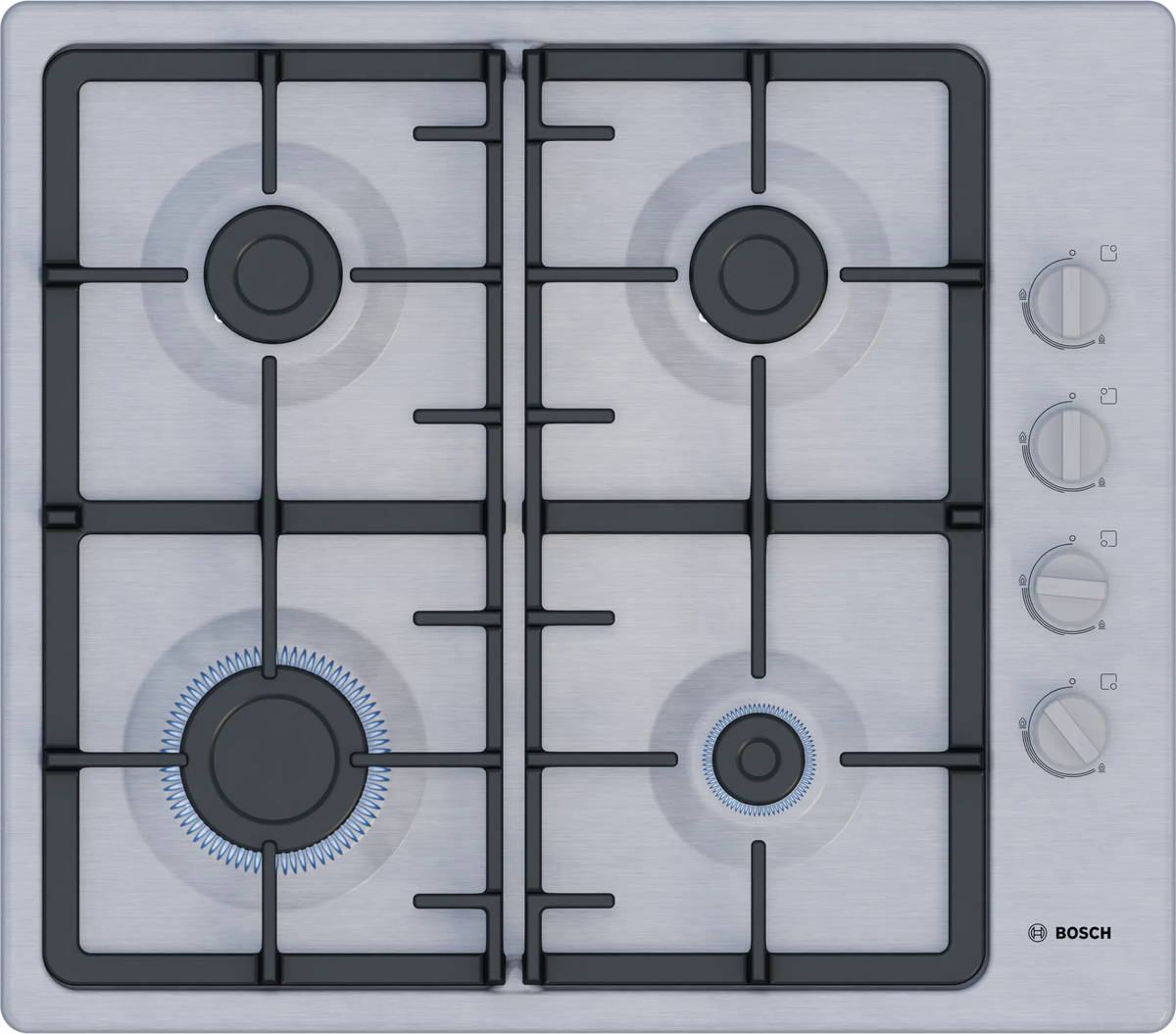 PLAQUE BOSCH 4F GRILLE EN FONTE INOX