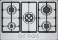 PLAQUE BOSCH 5F 75CM EN FONTE INOX