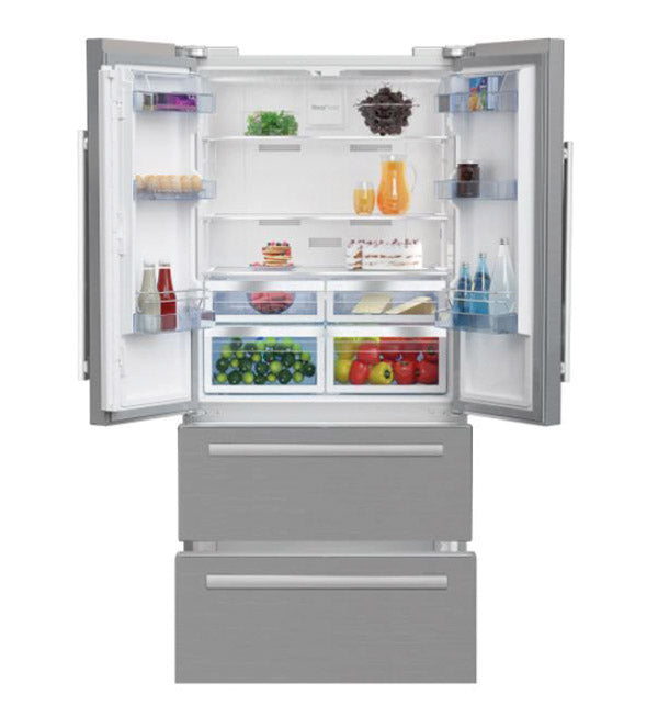 COMBINE BEKO  646L  2 PORTES DARK INOX NO FROST