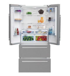 COMBINE BEKO  646L  2 PORTES DARK INOX NO FROST