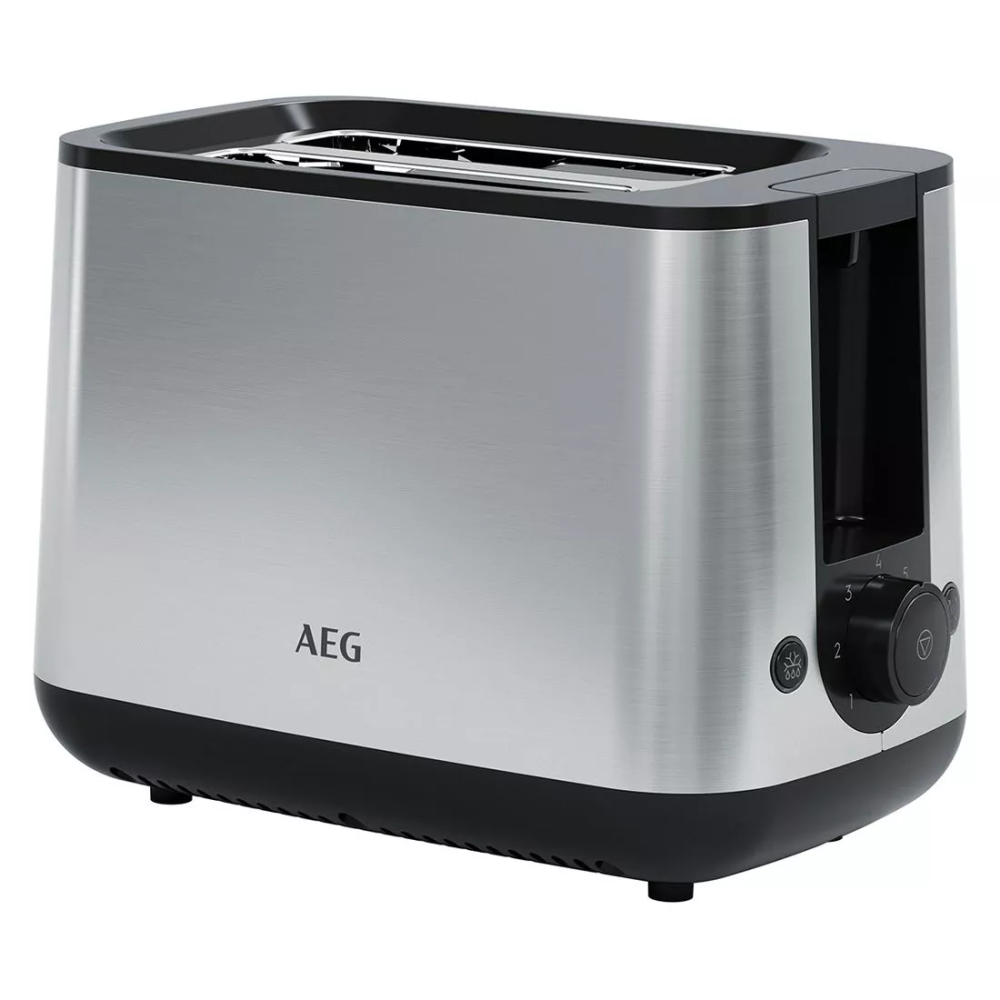 TOASTER AEG DELI 3, 2 TRANCHES, 870W INOX