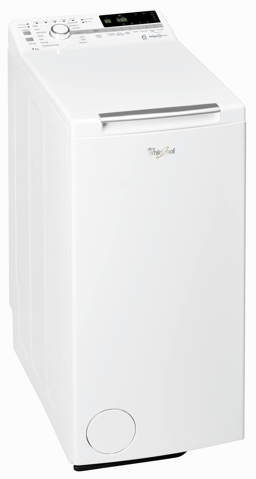 Lave-linge Top Whirlpool 7kg