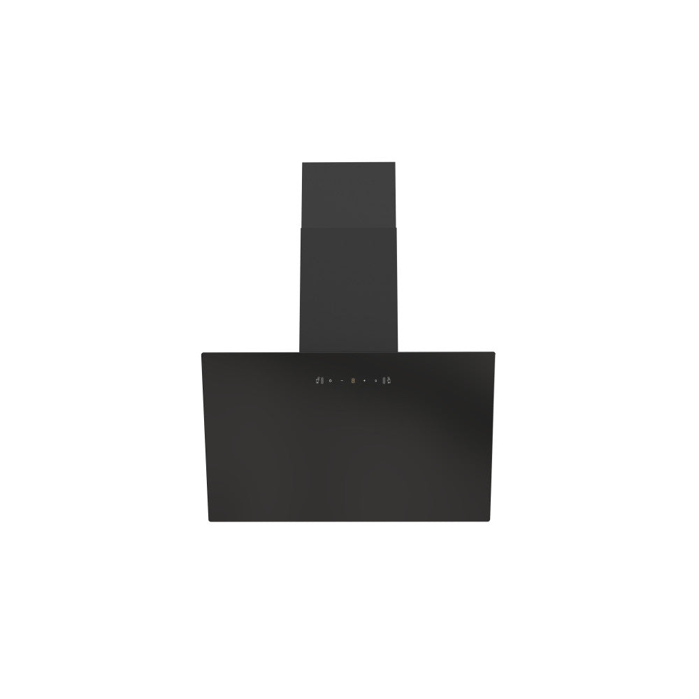 HOTTE SCHNEIDER DECORATIVE 60CM NOIR AVEC PANEL EN VERRE