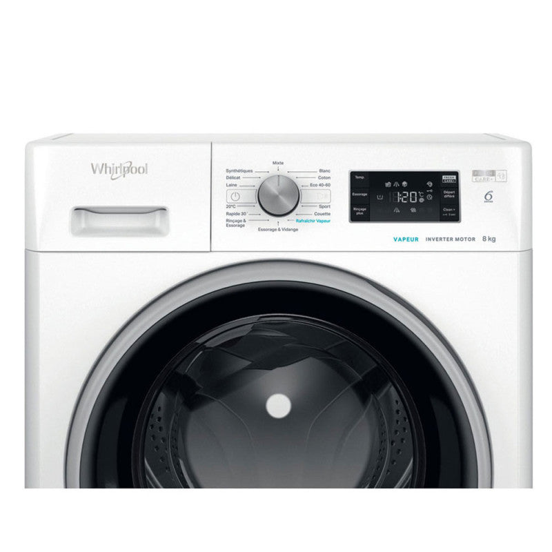 Lave-linge Whirlpool 8kg, 1200 tours