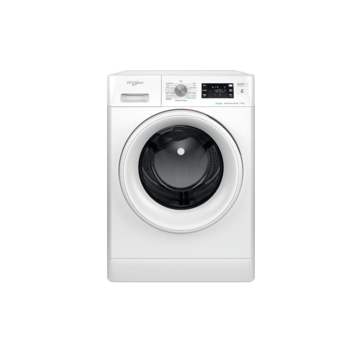 Lave-linge Whirlpool 10kg Front