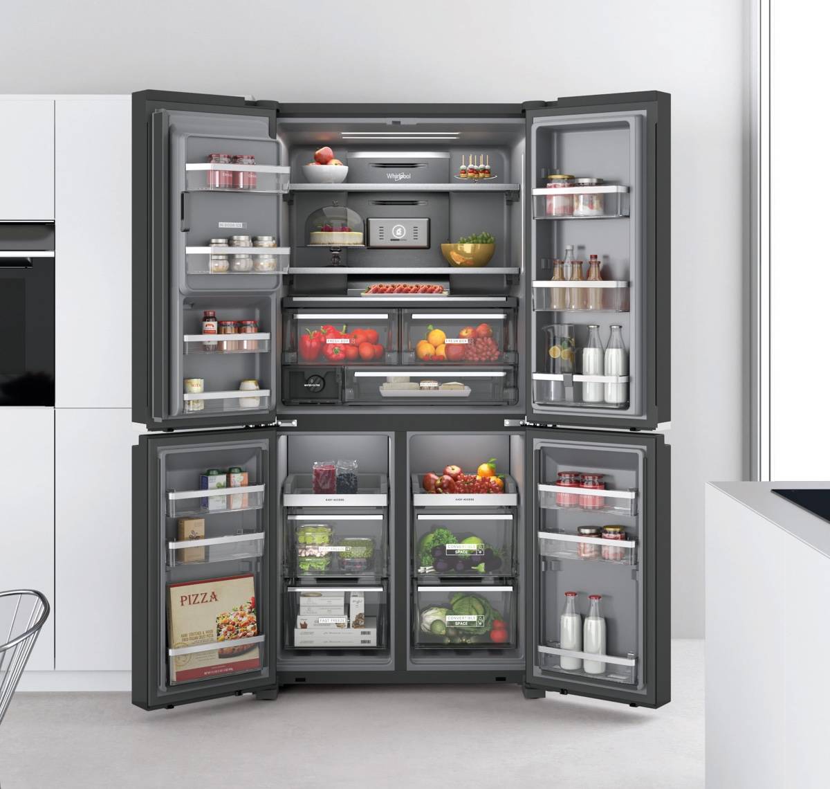 Réfrigérateur Whirlpool 4 Portes 720L