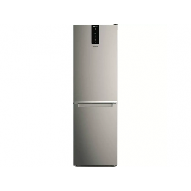Réfrigérateur Whirlpool Combiné 362L, Gris