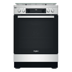Cuisinière Gaz Whirlpool 60cm Inox