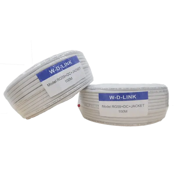 W-D-LINK RG59 Coaxial Camera Cable Spool 100M