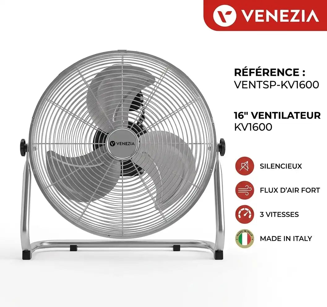 VENTILATEUR SIMPLE KV-1600 SANS PIED VENEZIA